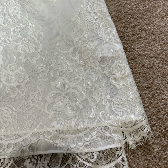 Sam Edelman white lace zip up tank top size S-NWT - Picture 7 of 11